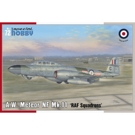 A.W. Meteor NF Mk.11 RAF Squadrons - 1/72 - SPECIAL HOBBY 100-SH72437