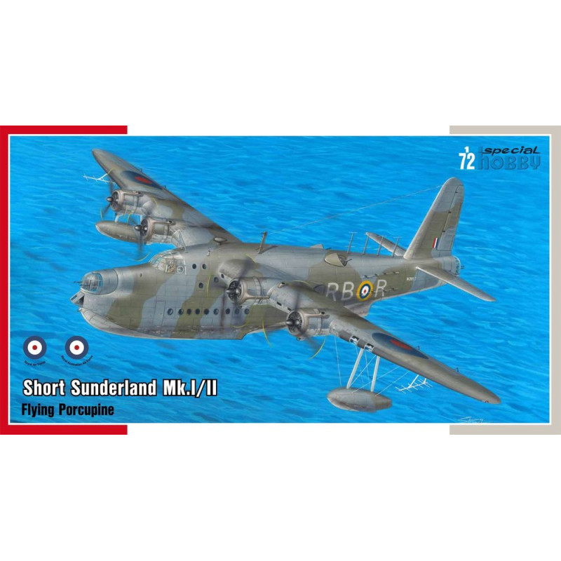 Short Sunderland Mk.I/II Le Porc-épic volant - 1/72 - SPECIAL HOBBY 100-SH72438
