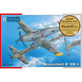 Messerschmitt Bf 109E-4 - 1/72 - SPECIAL HOBBY 100-SH72439