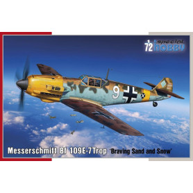Messerschmitt Bf 109E-7 Trop Braving Sand - 1/72 - SPECIAL HOBBY 100-SH72462