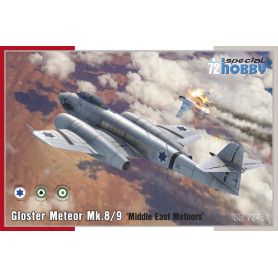 Gloster Meteor Mk.8/9 Middle East Meteors - 1/72 - SPECIAL HOBBY 100-SH72463