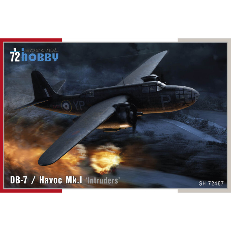 DB-7 Havoc Mk.I « Intruders » - 1/72 - SPECIAL HOBBY 100-SH72467