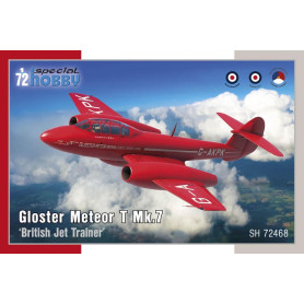Meteor T Mk.7 British Jet Trainer - 1/72 - SPECIAL HOBBY 100-SH72468