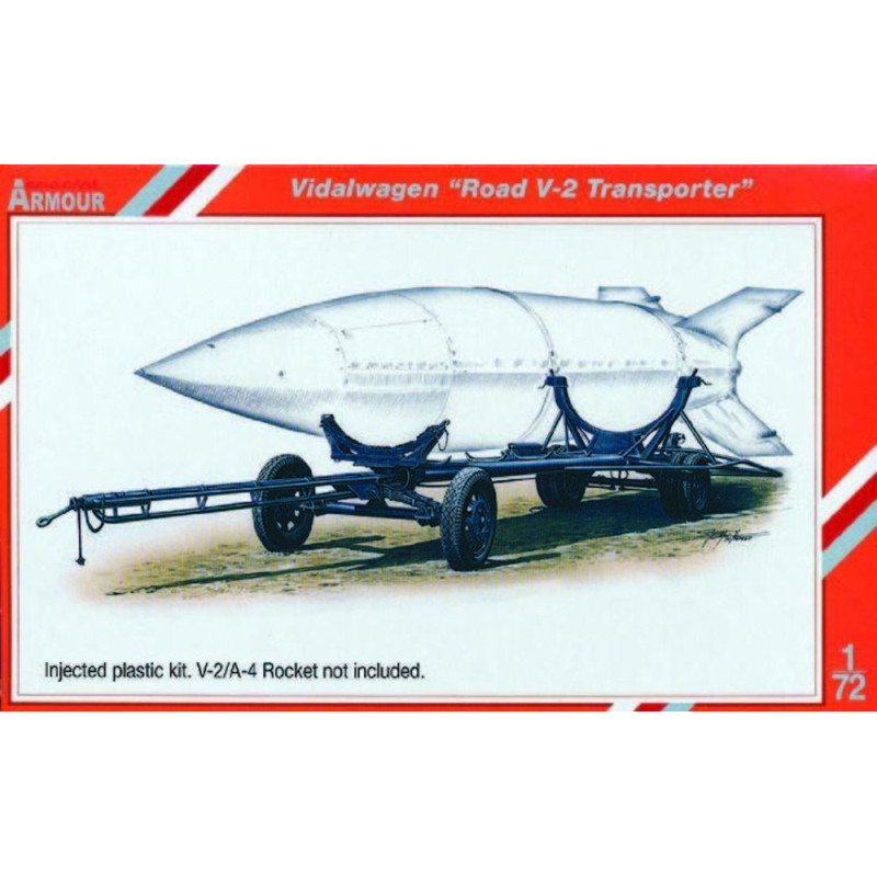 Vidalwagen Street V-2 Transporter Sp. Armour - 1/72 - SPECIAL HOBBY 100-SA72009