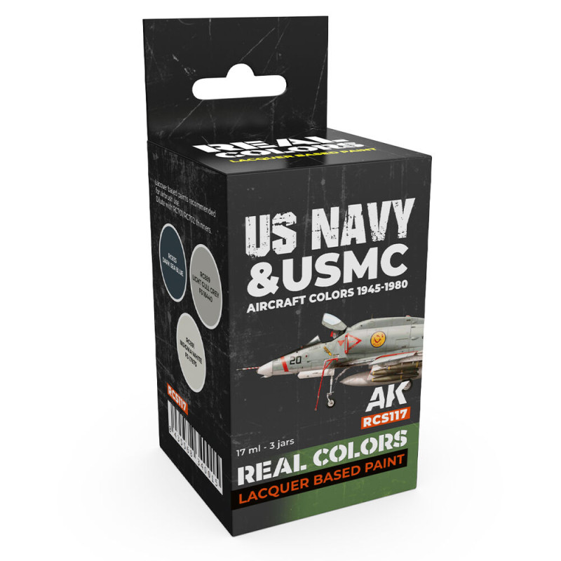 Set couleurs US Navy & USMC Aircraft - AK INTERACTIVE RCS117