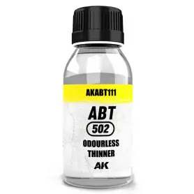 Diluant sans odeur pour peintures à l'huile 100ml - ABTEILUNG 502 AKABT111