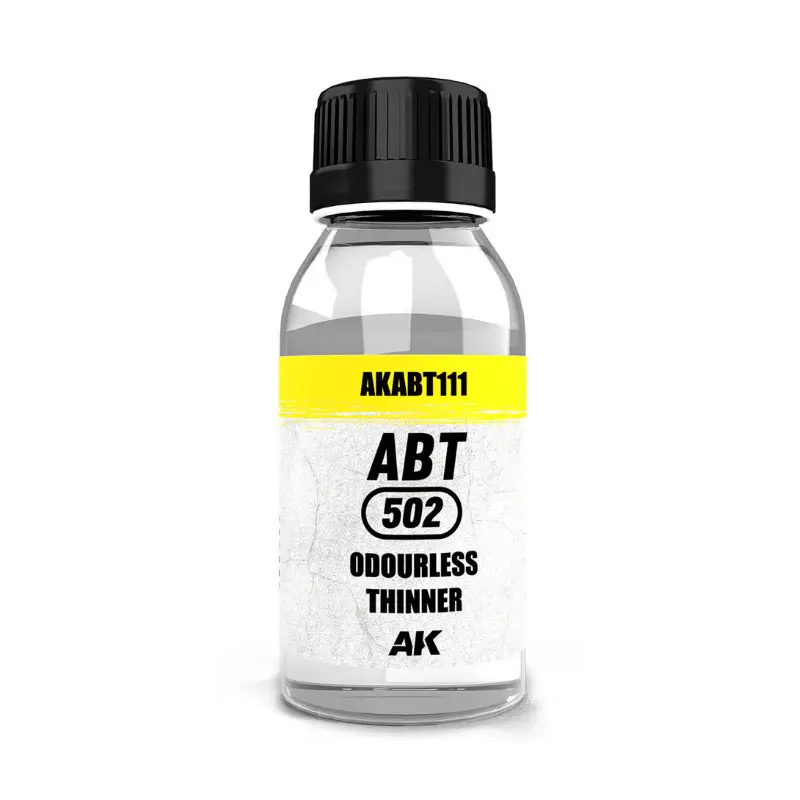 Diluant sans odeur pour peintures à l'huile 100ml - ABTEILUNG 502 AKABT111