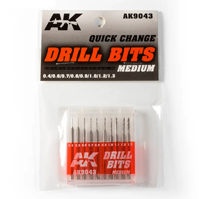 Set de forêts pour drill à main - AK INTERACTIVE AK9043