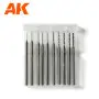 Set de forêts pour drill à main - AK INTERACTIVE AK9043