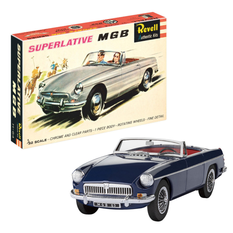MGB Roadster Maquette 75 ans - 1/32 - REVELL 07753