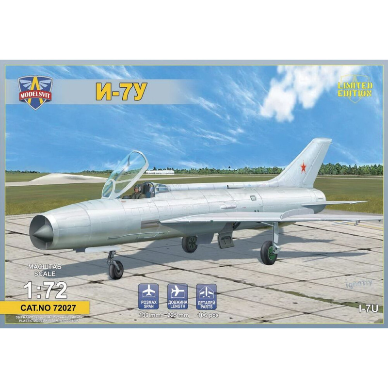 I-7U, prototype d'intercepteur supersonique - 1/72 - MODELSVIT 72027