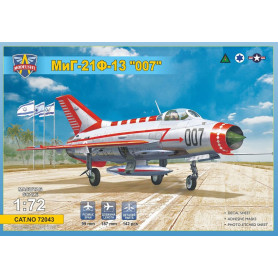 MiG-21F-13 "007" (Opération Diamant) - 1/72 - MODELSVIT 72043