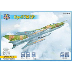 Su-17M3R chasseur-bombardier reco avec nacelle KKR - 1/72 - MODELSVIT 72048