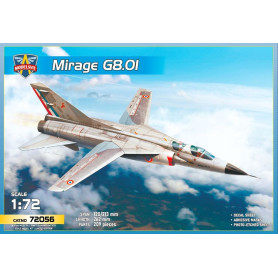 Mirage G8.01 chasseur expérimental à géométrie variable - 1/72 - MODELSVIT 72056