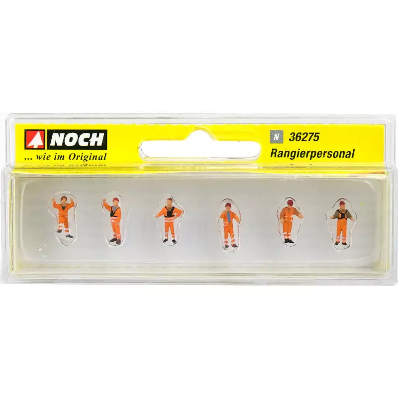 Equipe de manoeuvre - Echelle N 1/160 - NOCH 36275