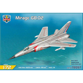 Mirage G8.02 chasseur expérimental à géométrie variable - 1/72 - MODELSVIT 72057