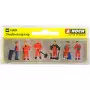 Equipe de nettoyage municipale - Echelle HO 1/87 - NOCH 15029