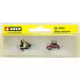 2 sidecars - Echelle N 1/160 - NOCH 36905