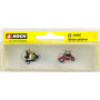 2 sidecars - Echelle N 1/160 - NOCH 36905