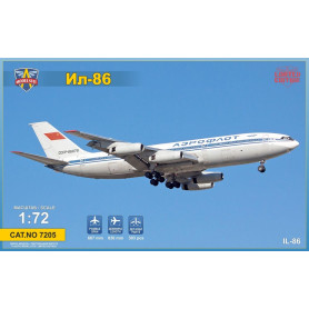 IL-86 avion de ligne gros-porteur - 1/72 - MODELSVIT 7205