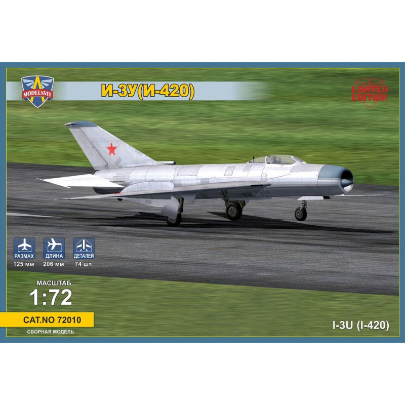 I-3U (I-420) Intercepteur soviétique - 1/72 - MODELSVIT 72010