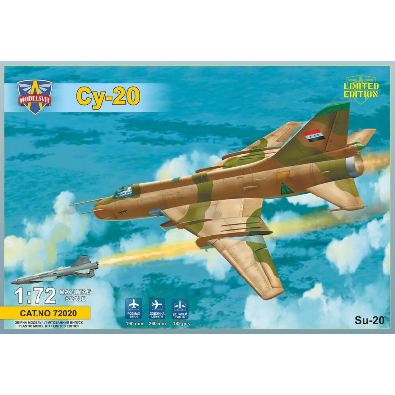 Su-20 chasseur-bombardier soviétique - 1/72 - MODELSVIT 72020