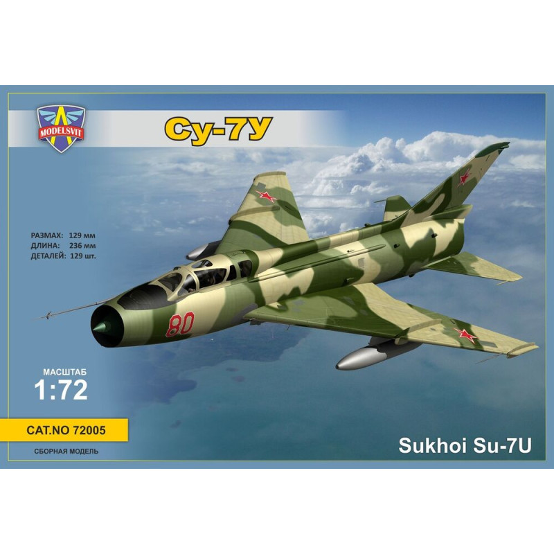 Su-7U (version entraînement) - 1/72 - MODELSVIT 72005