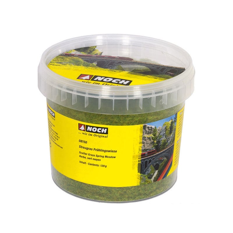 Pot de flocage herbes d'été 2.5mm 120g - toutes échelles - NOCH 08151