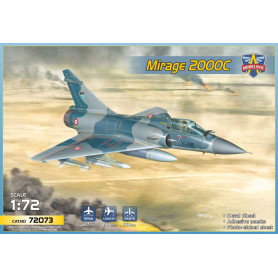 Mirage 2000C, avion de chasse multirôle - 1/72 - MODELSVIT 72073