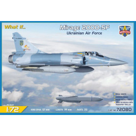Mirage 2000-5F (armée de l'air ukrainienne) - 1/72 - MODELSVIT 72080