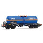 Wagon-citerne à gaz, transport de dioxyde de soufre, « GRILLO », WASCOSA ép VI - RIVAROSSI HR6698