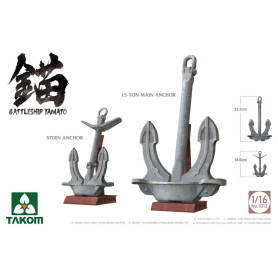 Ancre du cuirassé Yamato - 1/16 - TAKOM 1013