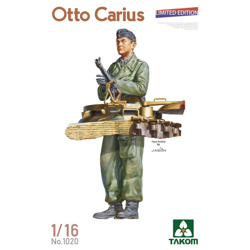 Otto Carius (Édition limitée) - 1/16 - TAKOM 1020