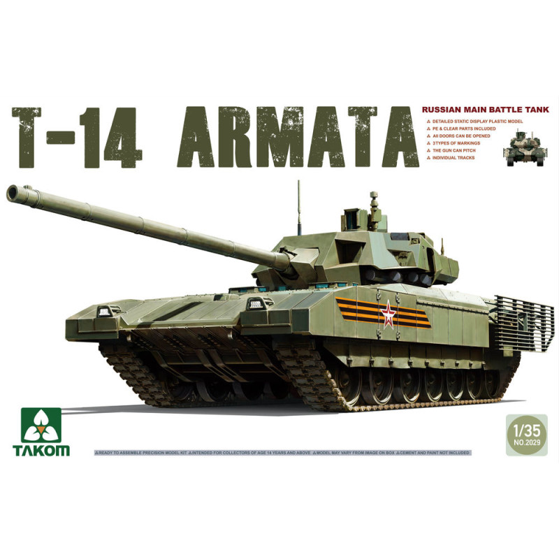 Char de combat principal russe T-14 Armata - 1/35 - TAKOM 2029