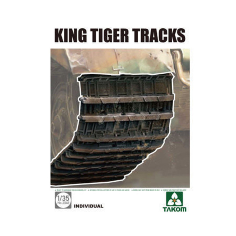 Chenilles King Tiger - 1/35 - TAKOM 2048