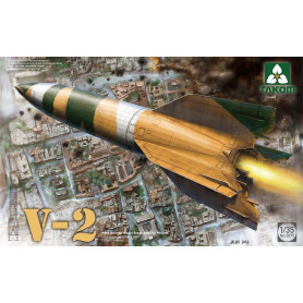 Missile balistique allemand V-2 à un étage - 1/35 - TAKOM 2075