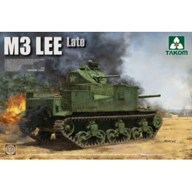 Char moyen américain M3 Lee, version tardive - 1/35 - TAKOM 2087
