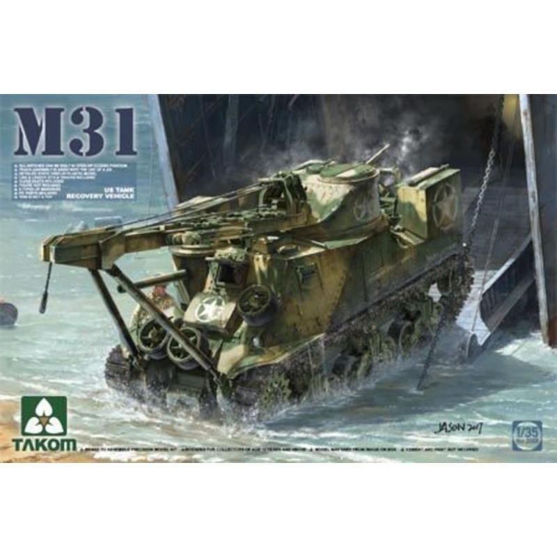 M31 US Tank Recovery Vehicle - 1/35 - TAKOM 2088