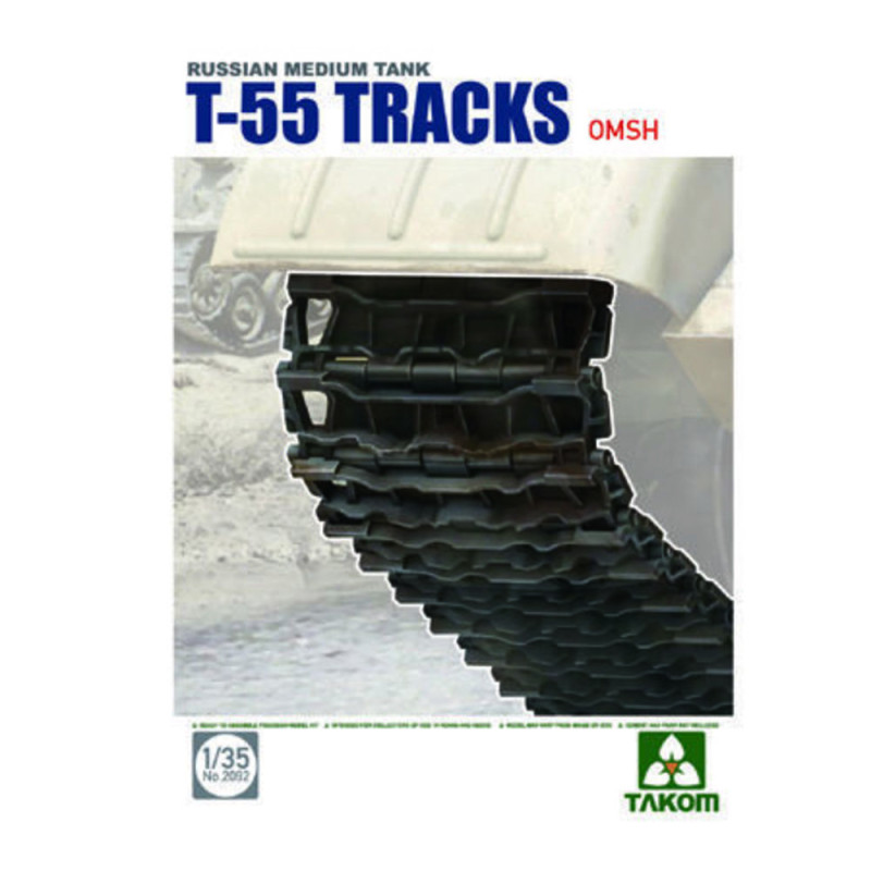Chenilles OMSH pour T-55 - 1/35 - TAKOM 2092