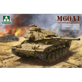M60A1 avec blindage réactif explosif (ERA) - 1/35 - TAKOM 2113