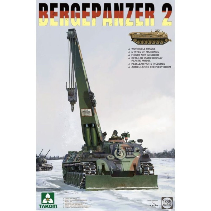 Bergepanzer 2 Standard - 1/35 - TAKOM 2122