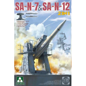 SA-N-7 et SA-N-12 2 en 1 - 1/35 - TAKOM 2136