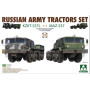 Tracteurs de l'armée russe KZKT-537L et MAZ-537 1+1 - 1/72 - TAKOM 5003