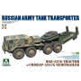 Tracteur MAZ-537G avec semi-remorque ChMZAP-5247G - 1/72 - TAKOM 5004