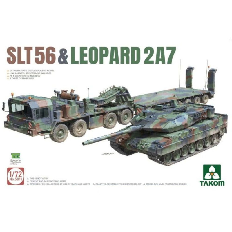 SLT56 et Leopard 2A7 - 1/72 - TAKOM 5011