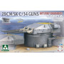 Tourelle B, canons de 28cm SK C/34 du Cuirassé Scharnhorst - 1/72 - TAKOM 5016