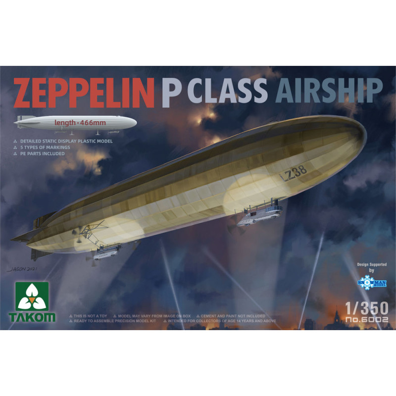 Zeppelin classe P - 1/350 - TAKOM 6002