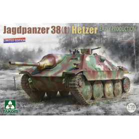 Jagdpanzer 38(t) Hetzer Première production (Éd. limitée) - 1/35 - TAKOM 2170X