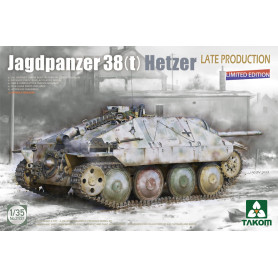 Jagdpanzer 38(t) Hetzer Production tardive (Éd. Limitée) - 1/35 - TAKOM 2172X