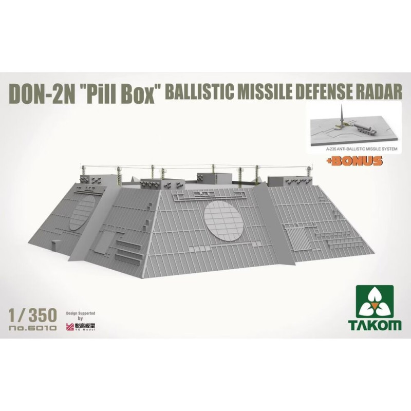 Radar de défense antimissile balistique DON-2N « Pill Box » - 1/350 - TAKOM 6010